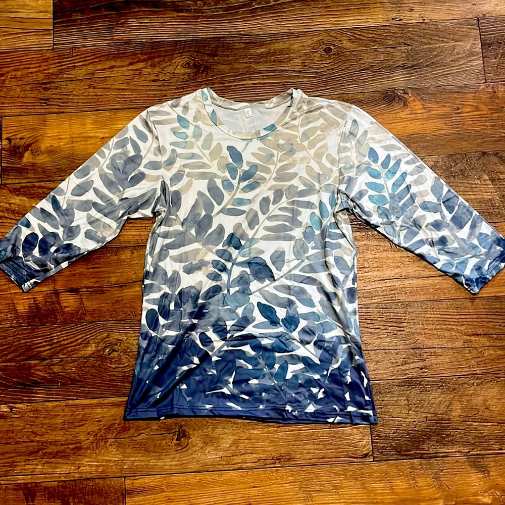 Women Long Sleeve Fall Floral Top